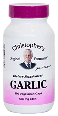 dr christophers garlic supplement