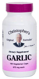 garlic bulb capsules dr christophers