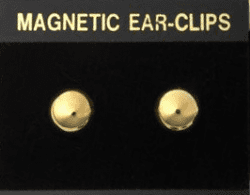 gold plated magnetic earrings