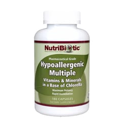 hypo allergenic multiple 180 capsules nutribiotic
