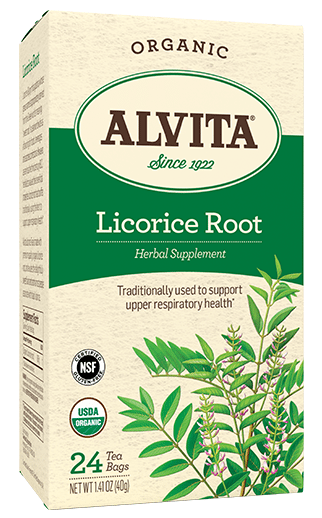 Licorice Root Tea Bags, Caffeine Free, 30 Tea Bags, 1.625 oz (46 g), Alvita Teas
