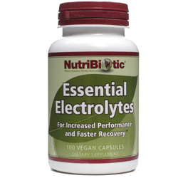 NutriBiotic Essential Electrolytes 100 Vegan Capsules
