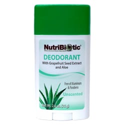 nutribiotic unscented deodorant