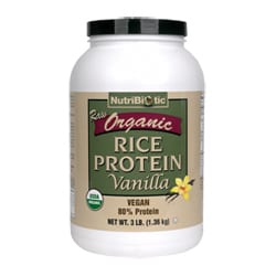 organic vanilla rice protein