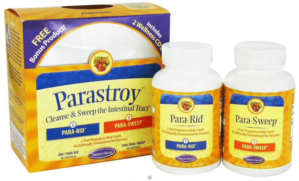 parastroy parasite cleanse natures secret