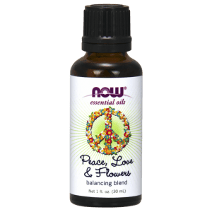 peace love and flowers oil blend now foods