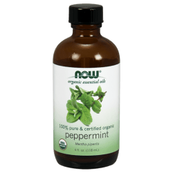 organic peppermint oil 4oz NOW Foods