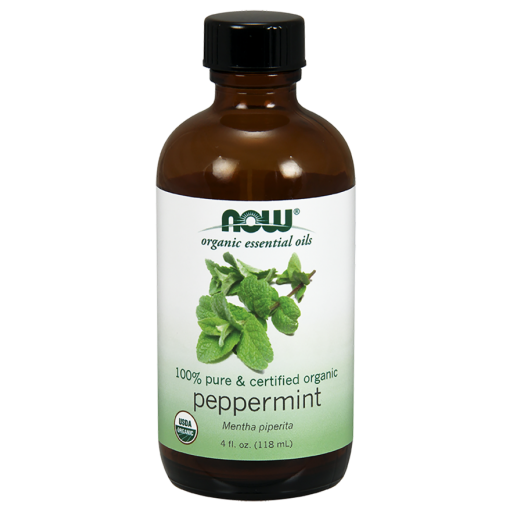 organic peppermint oil 4oz NOW Foods