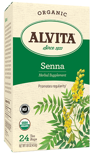 Senna Tea Bags, Caffeine Free, 30 Tea Bags, 2 oz (57 g), Alvita Teas
