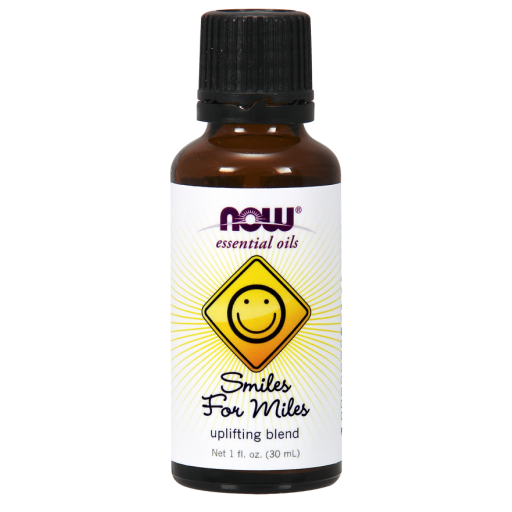 smiles for miles oil blend now foods 1oz