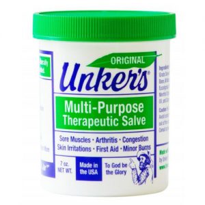 7oz unkers medicated salve -case of 12