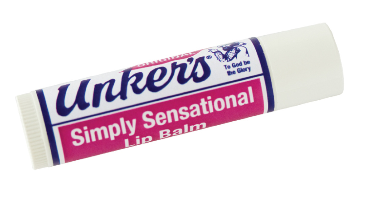unkers lip balm simply sensational