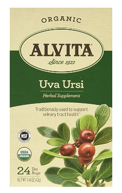 Organic Uva Ursi Tea, 24 bags, Alvita Teas